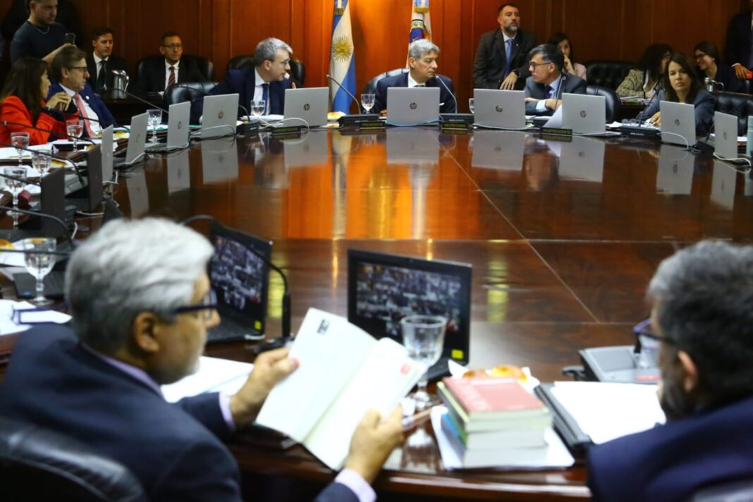 Sesión del Consejo de la Magistratura de la Nación Argentina