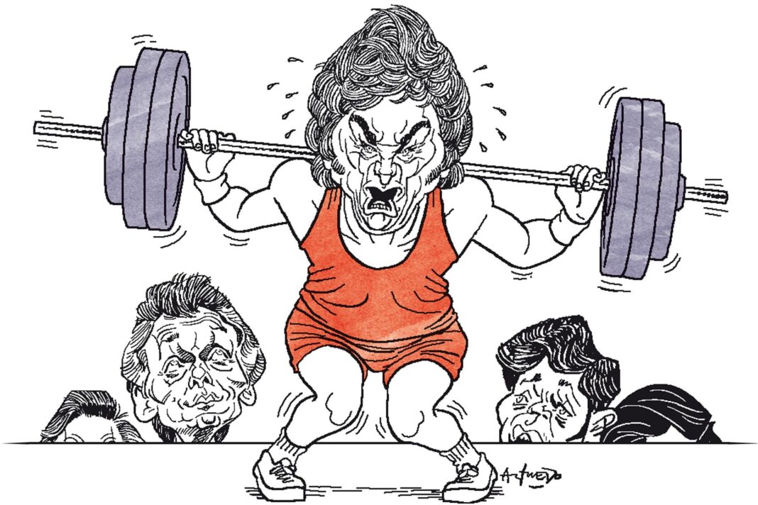 Gráfico ilustrativo de la actividad política en el Congreso de la Nación Argentina