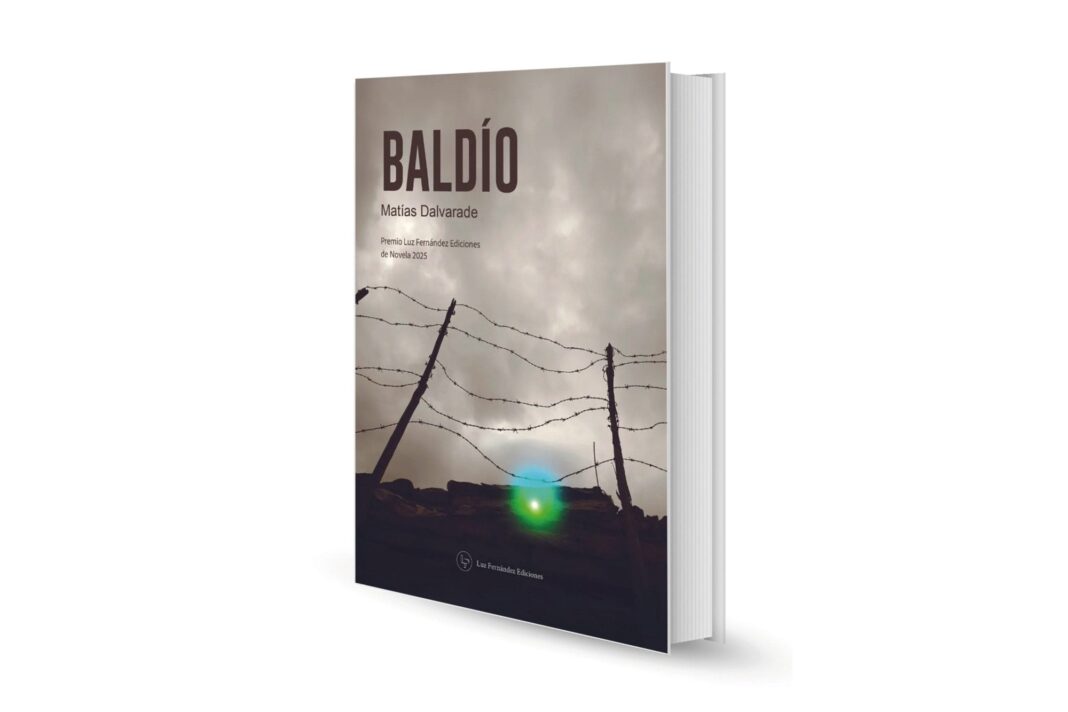 Portada del libro Baldío, novela de Matías Dalvarade, ganadora del Premio Luz Fernández Ediciones 2025.