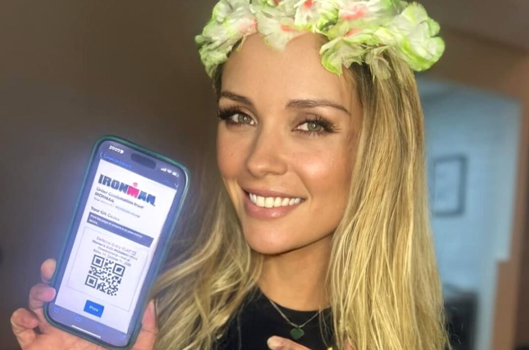 Mara Flávia Araújo, triatleta brasileña fallecida en el Ironman Texas.