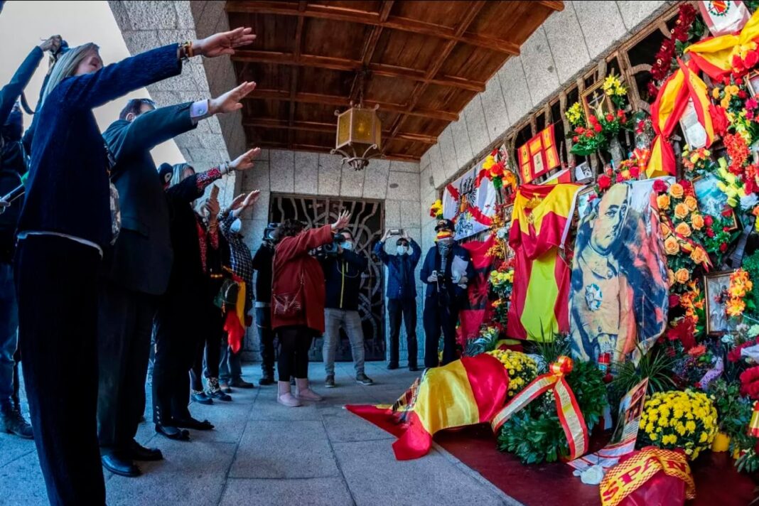 Fachada del edificio del Ministerio de Cultura y Deporte de España.