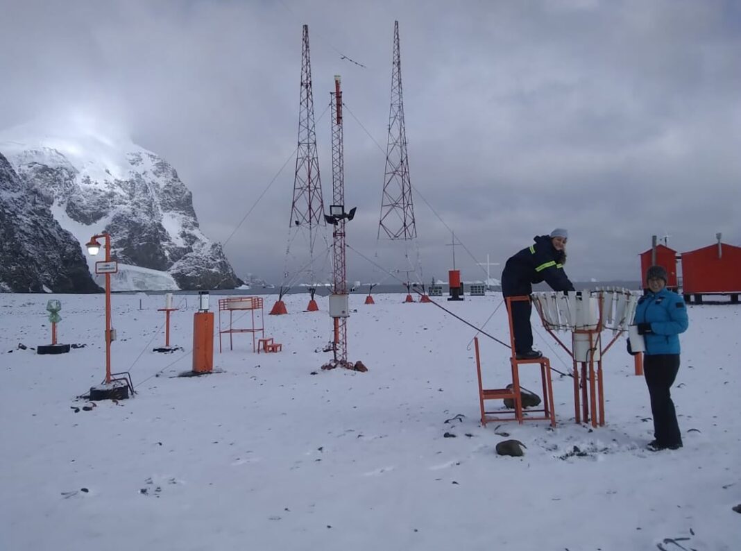 Edificio del Servicio Meteorológico Nacional en Argentina