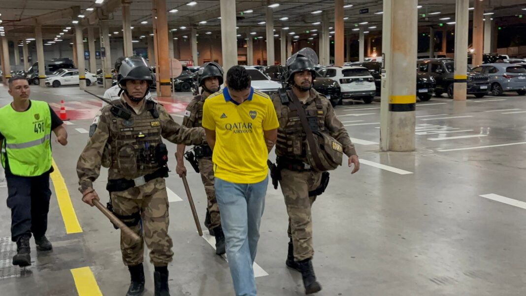 Estadio Mineirão durante el partido Boca vs. Cruzeiro por la Copa Libertadores