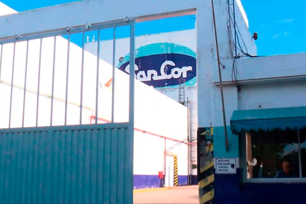 Edificio o logo de la cooperativa láctea SanCor en Argentina