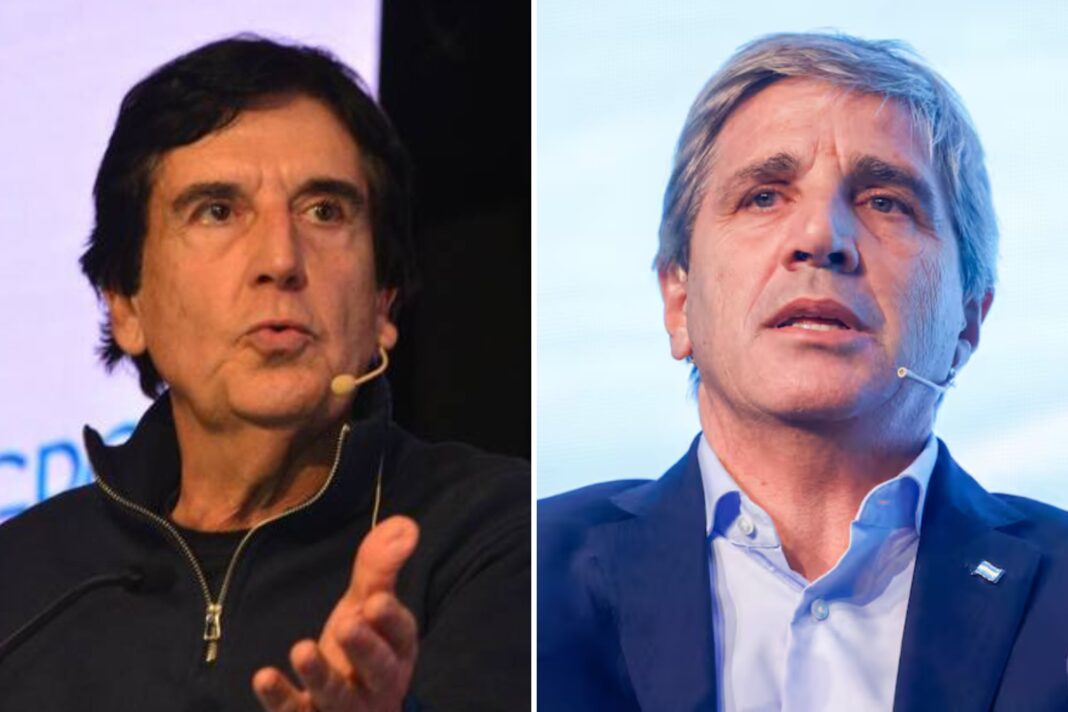 Carlos Melconian, economista y expresidente del Banco Nación, durante una entrevista.