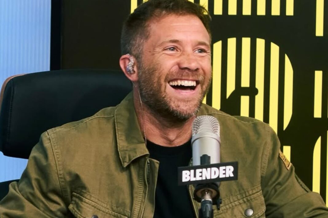 Nicolás Riera, actor que interpretó a 'Tacho' en Casi Ángeles, durante una entrevista.