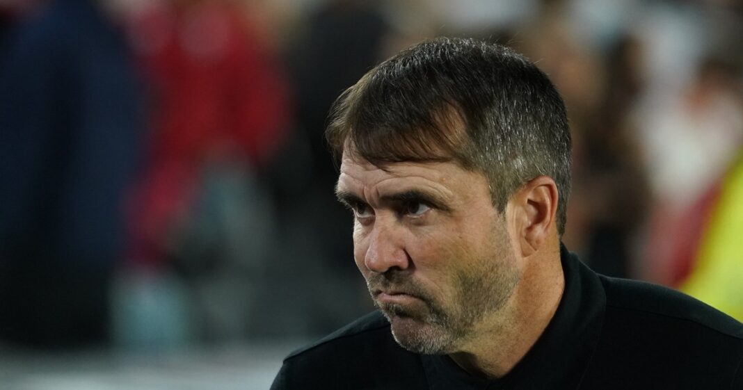 Estadio Mâs Monumental durante un partido de River Plate