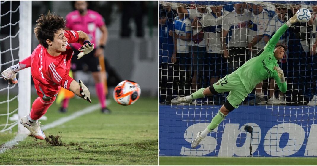 Leandro Brey de Boca Juniors y Santiago Beltrán de River Plate, arqueros jóvenes para el Superclásico