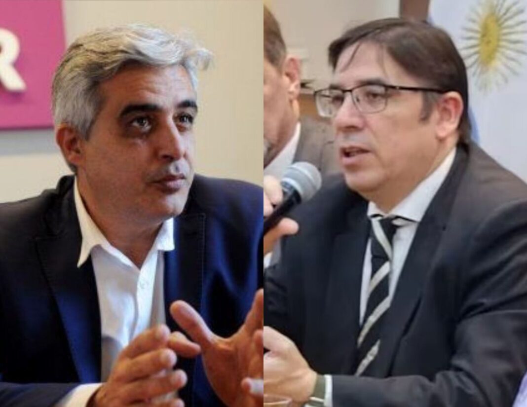 Alejandro Álvarez y Franco Bartolacci discuten en un programa de televisión sobre el financiamiento universitario