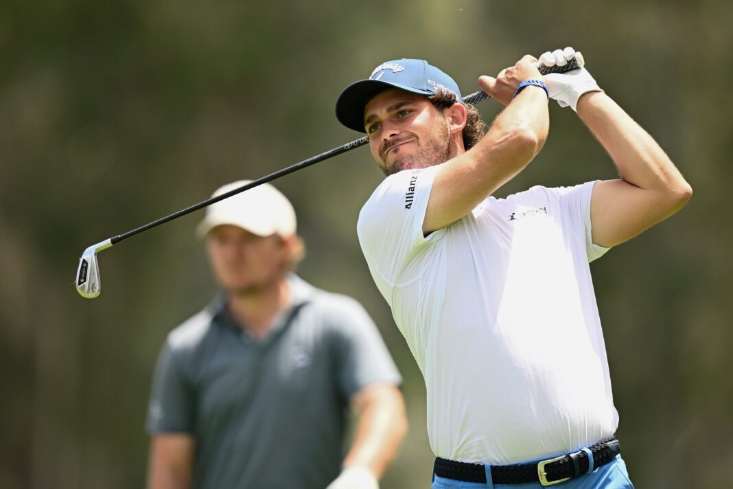 Gregorio De Leo en el campo de golf del Turkish Airlines Open