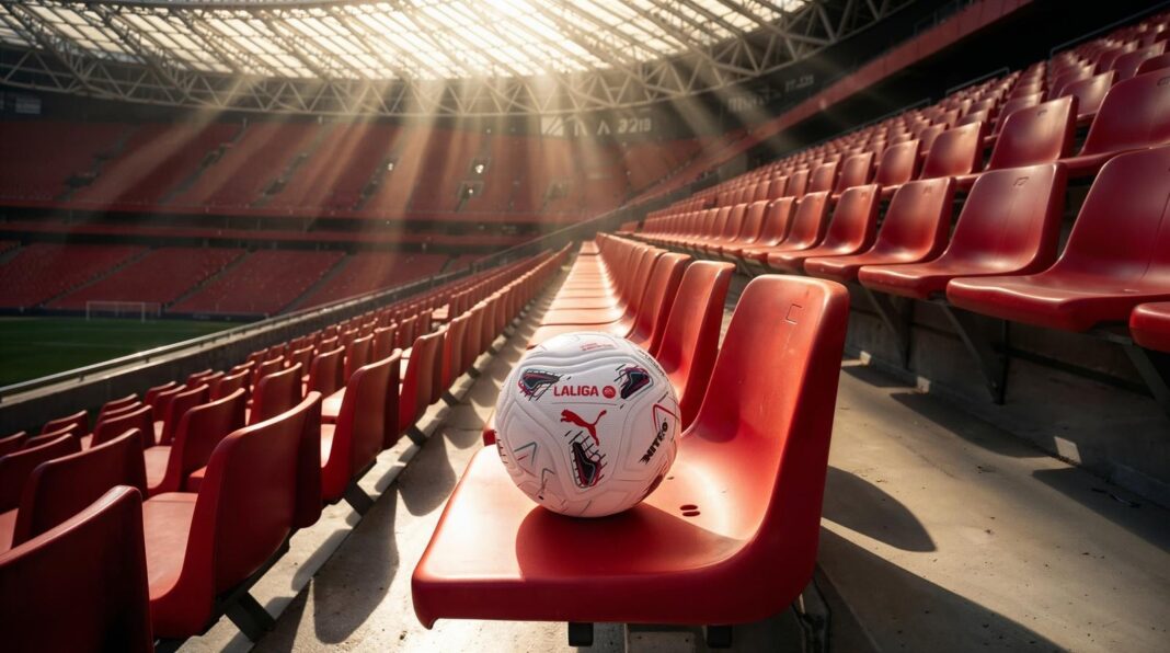 Balón STELLAR NITRO ULTIMATE de Puma para LaLiga temporada 2026-27