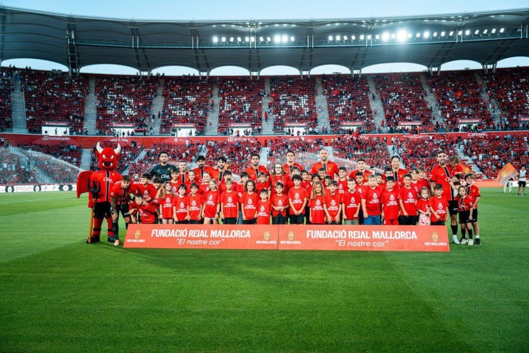 Estadi Son Moix durante el partido Mallorca vs Real Oviedo