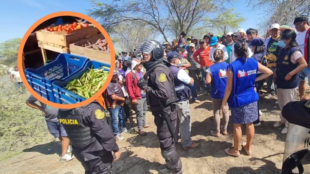 Mercado de Tumbes con puestos vacíos y precios elevados por bloqueo de carreteras
