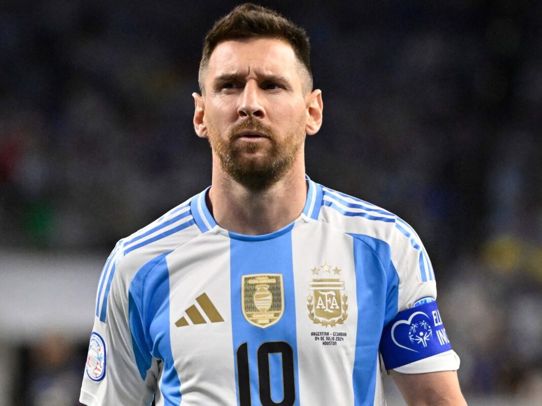 Lionel Messi durante un partido de Inter Miami