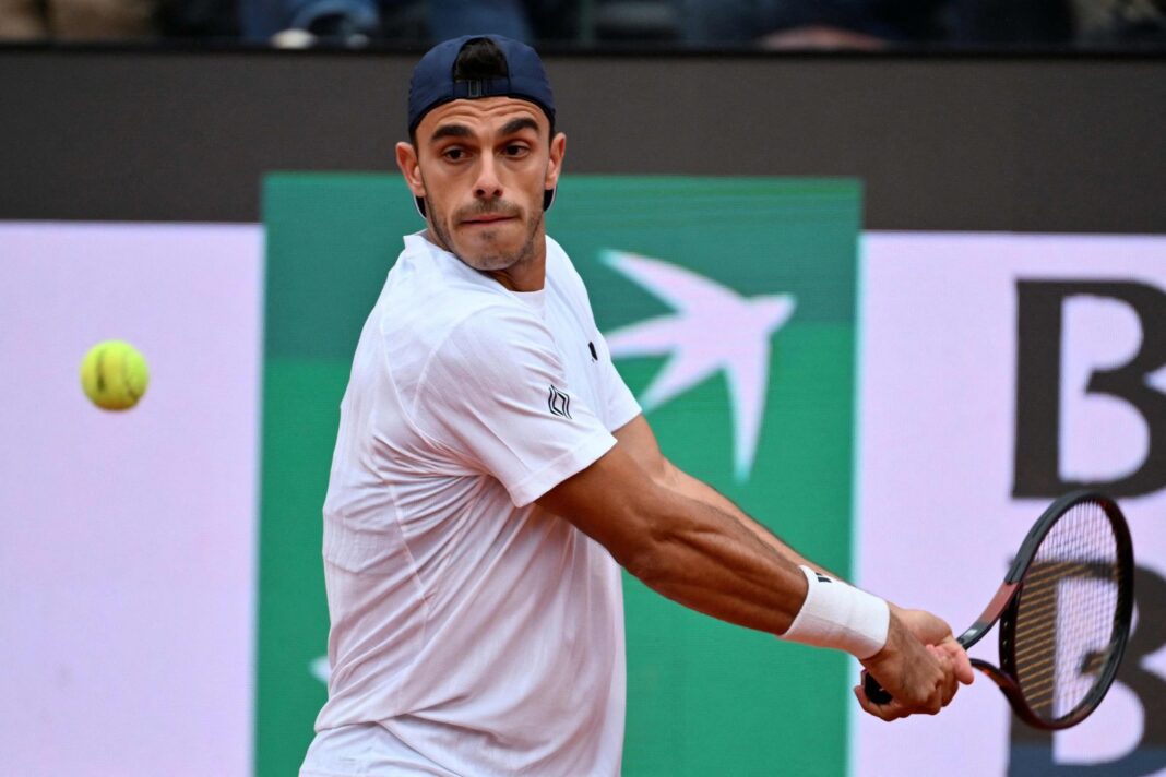 Cancha de polvo de ladrillo del Stade Roland Garros en París
