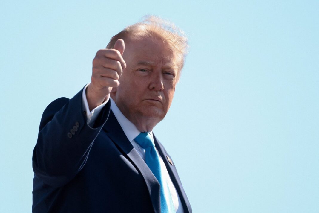 Donald Trump y la bandera de Taiwán