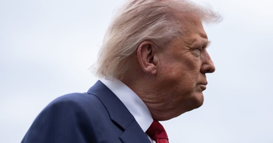 Donald Trump en conferencia de prensa