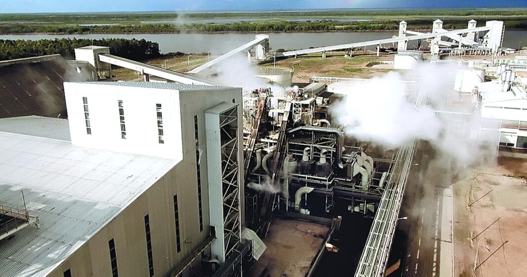Planta industrial de Vicentin en Santa Fe
