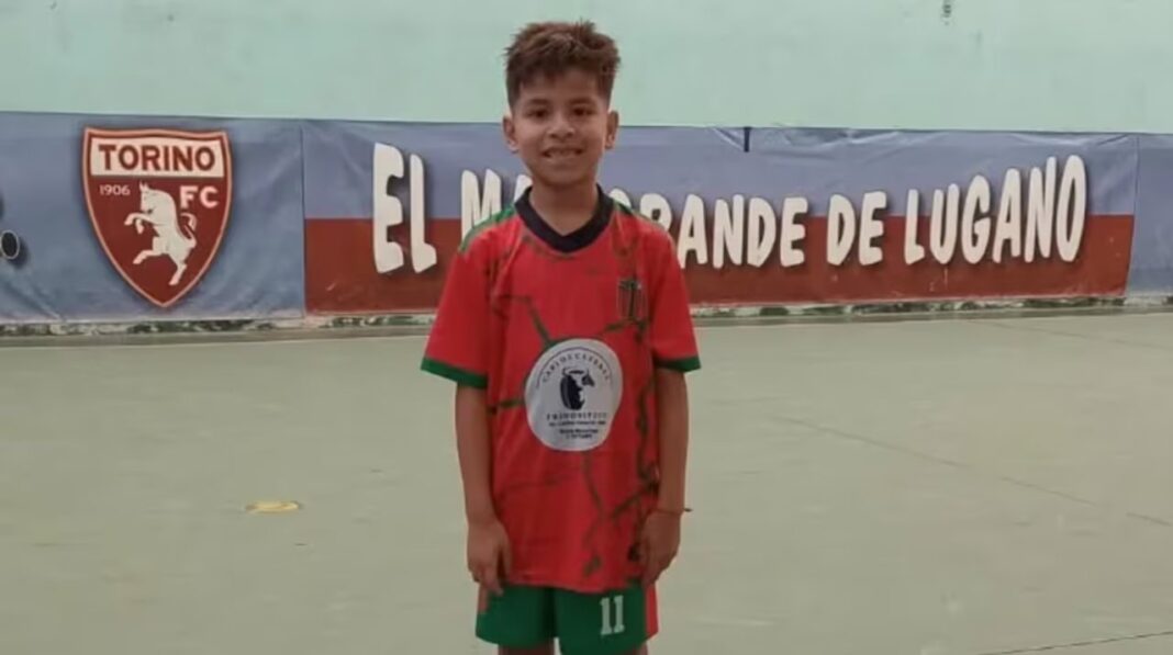 Retrato de Thiago Correa, niño de 7 años fallecido en Ciudad Evita