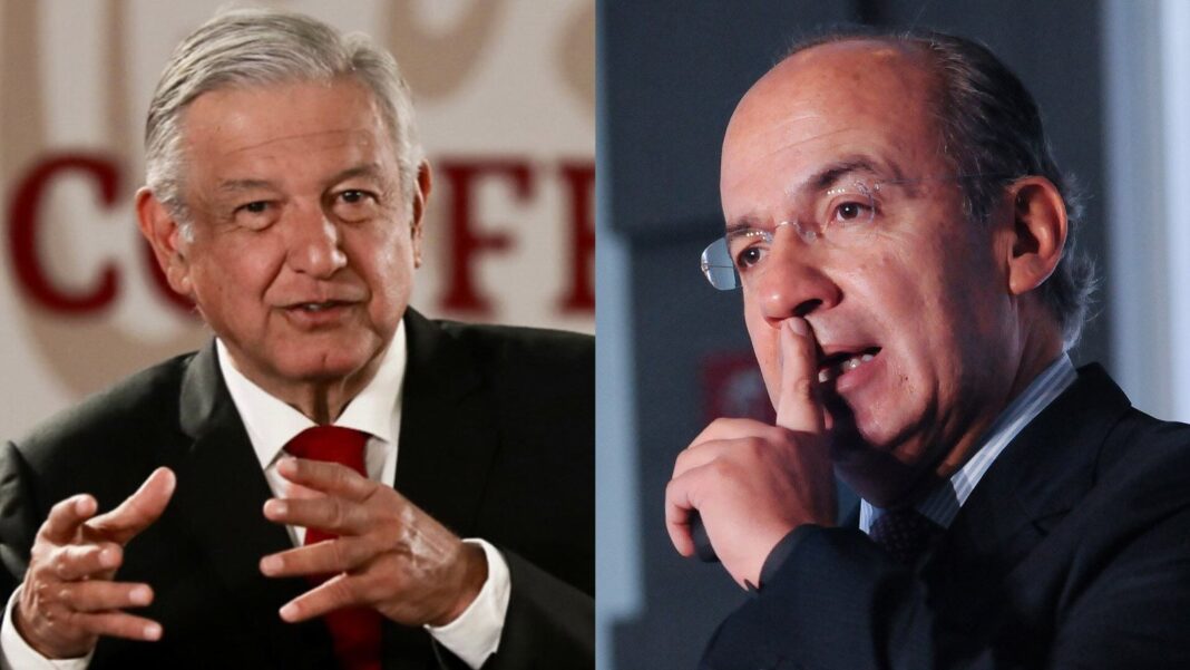 Andrés Manuel López Obrador durante una conferencia de prensa
