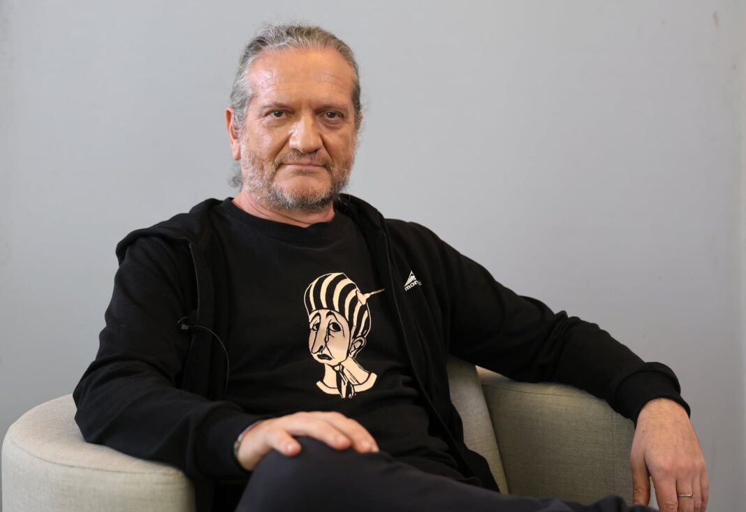 Darío Sztajnszrajber durante entrevista en LN+