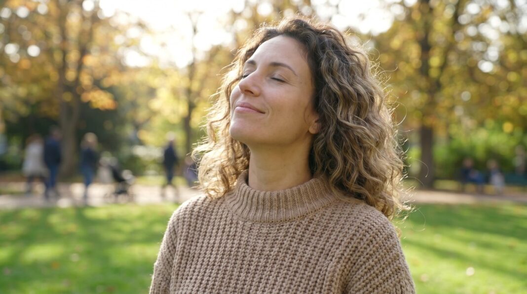 Adultos de mediana edad realizando actividad física al aire libre