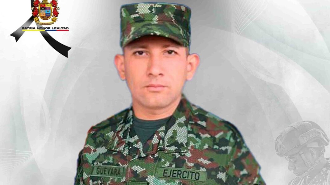 Soldado profesional Wilson Andrés Guevara Bermeo fallecido en ataque con drones en Teorama, Norte de Santander