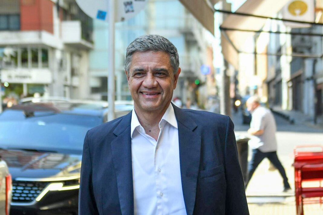 Jorge Macri durante una declaración a La Nación+