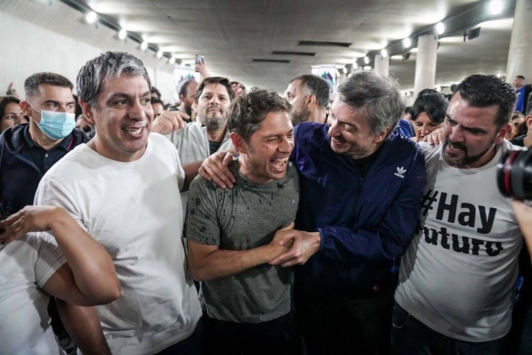 Axel Kicillof y Máximo Kirchner