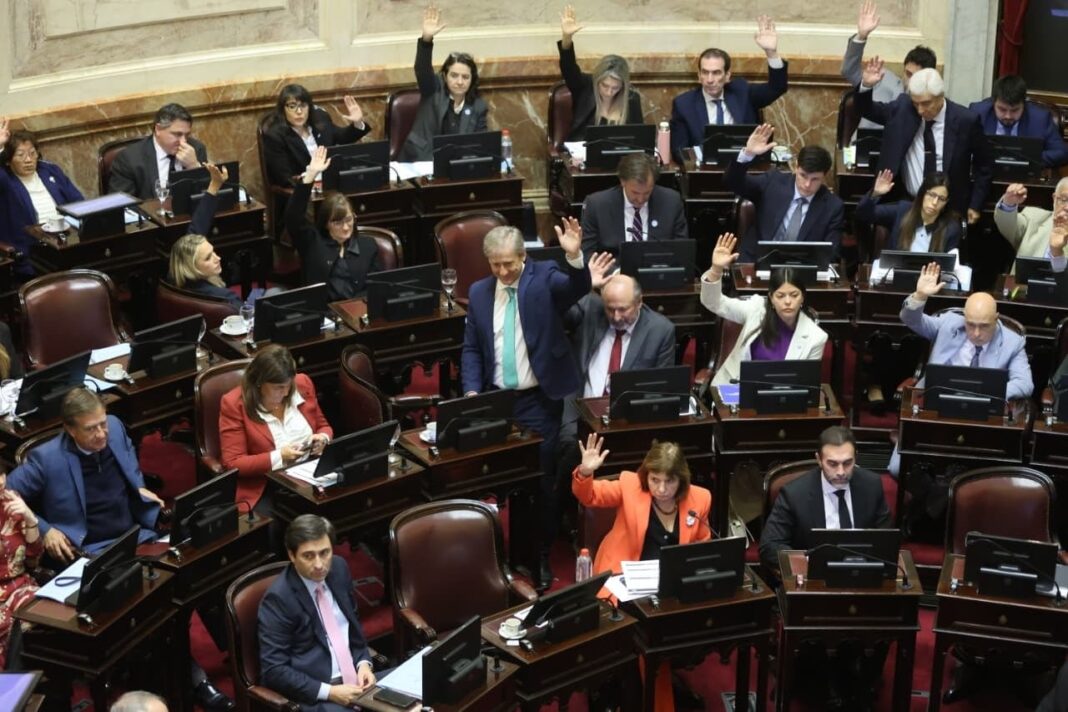 Sesión del Senado de la Nación Argentina